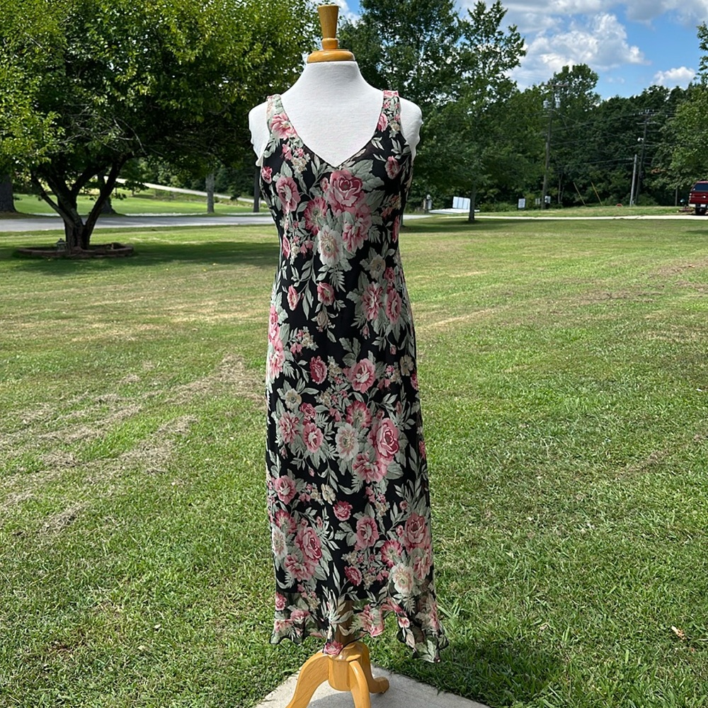 Floral print dress